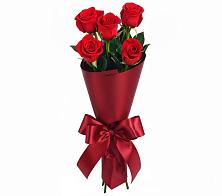 Букет 5 Красных роз Эдлесс Лав в Усть-Кишерть