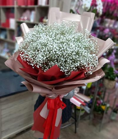 Букет цветов из: Гипсофила в Усть-Кишерть