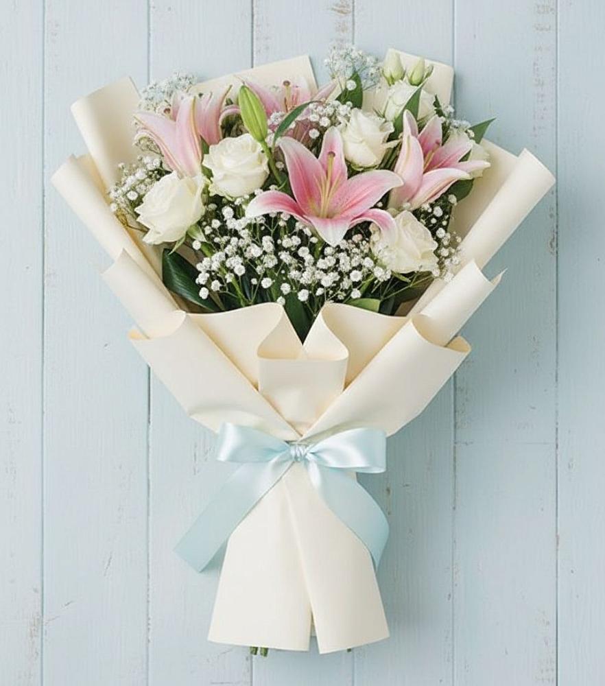 Букет цветов из: Лилии в Усть-Кишерть