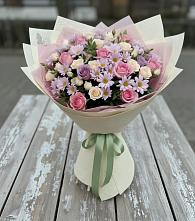 Букет цветов из:  Розы и Хризантемы #REPLACE_PRED# Усть-Кишерть