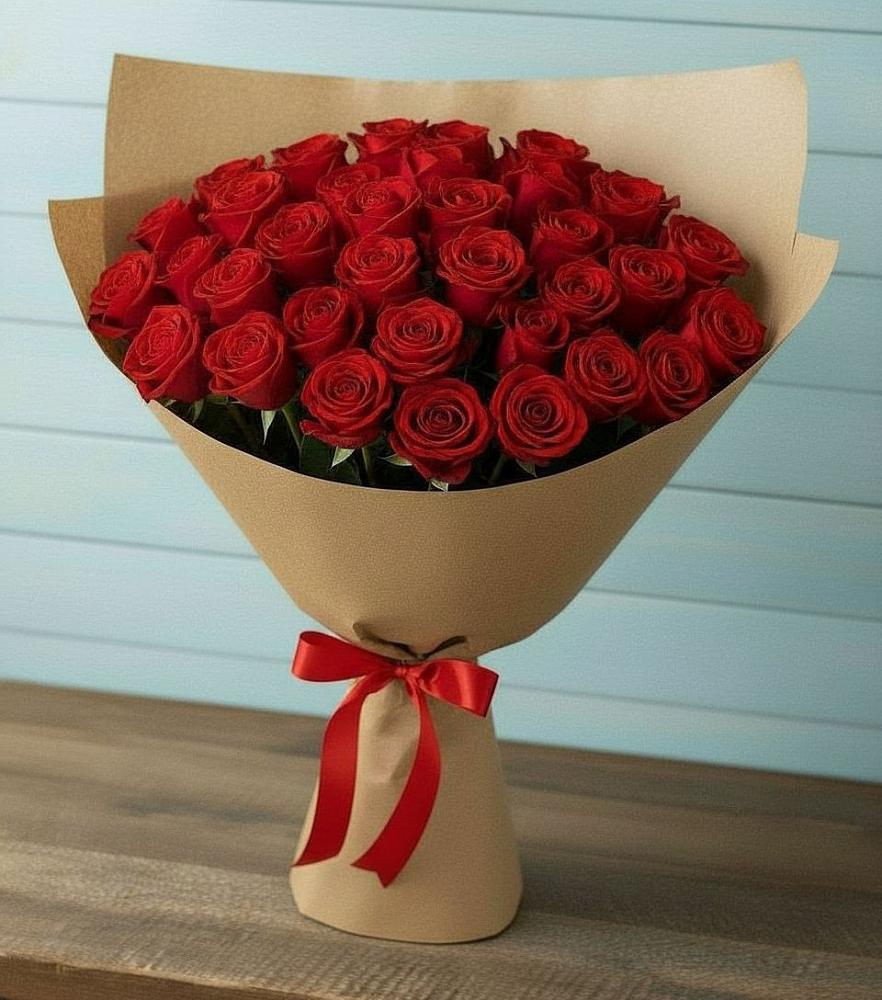 Букет Красные розы Милано в Усть-Кишерть