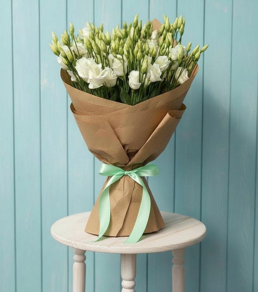 Букет цветов из: Лизиантусы в Усть-Кишерть