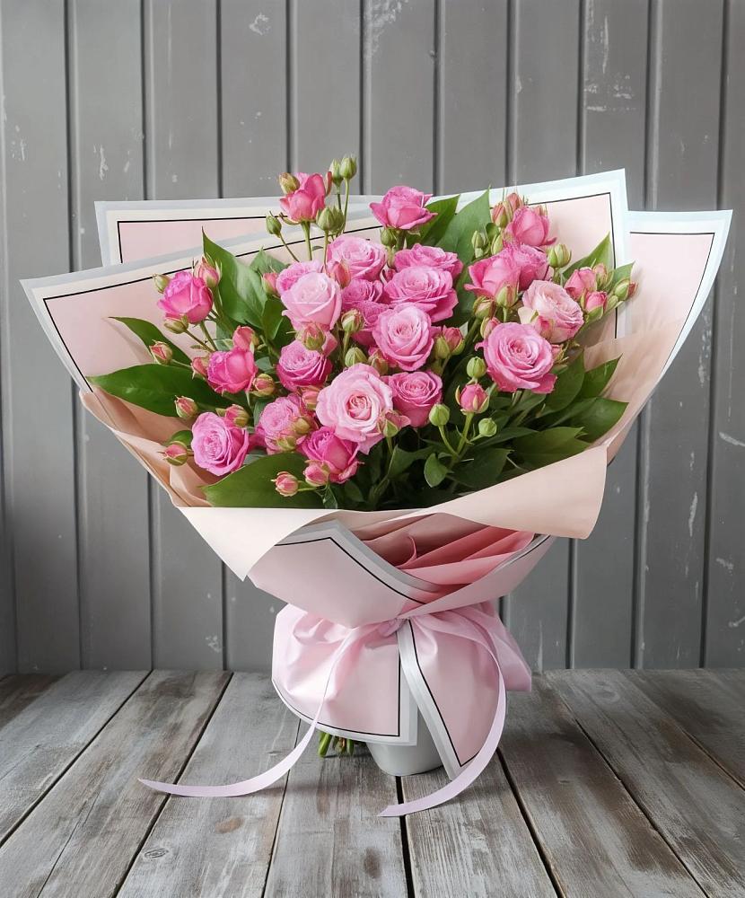 Букет Розовый кустик в Усть-Кишерть