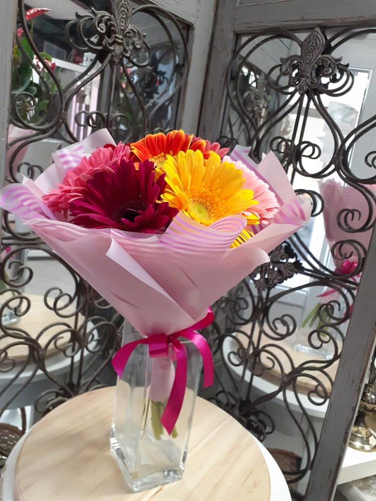 Букет цветов из: Герберы в Усть-Кишерть