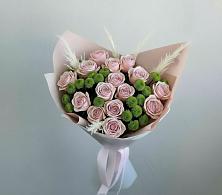 Букет цветов из:  Розы и Хризантемы в Усть-Кишерть