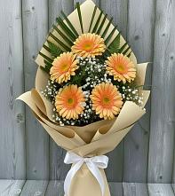 Букет цветов из:  Герберы в Усть-Кишерть